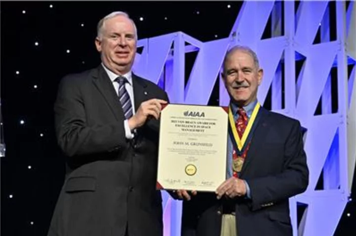 Copernicus Space Corporation Chief Strategy Officer John Grunsfeld Awarded Prestigious Von Braun Award for Excellence in Space Program Management