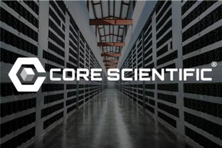 Core Scientific Announces July 2023 Production and Operations Updates
