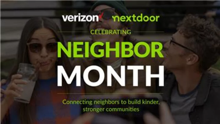 Nextdoor and Verizon Reunite for Nationwide Neighbor Month Celebrations