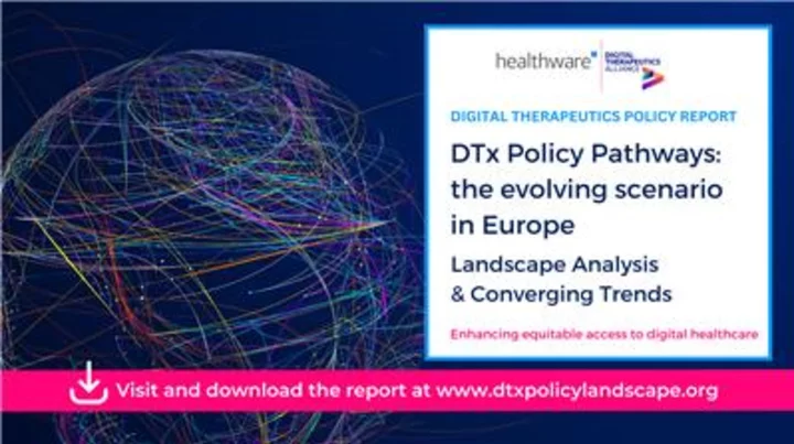 Digital Therapeutics Alliance and Healthware Group Launched First DTx Policy Report and Website Dedicated to Helping Advance Equitable Access and Adoption of Safe and Effective DTx and Digital Medical Devices