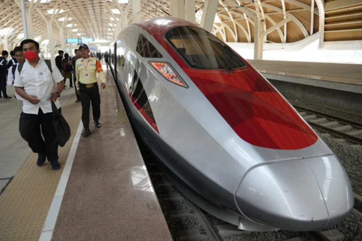 Indonesia is set to launch Southeast Asia's first high-speed railway, largely funded by China