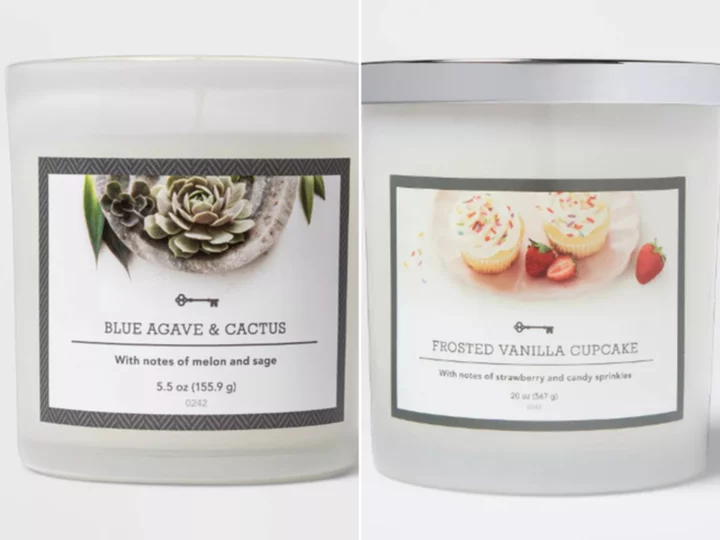 Target recalls 2.2 million candles that pose a safety threat