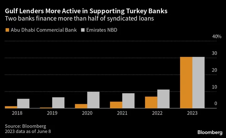 UAE Lenders Fill Turkey Financing Void Left by Global Banks