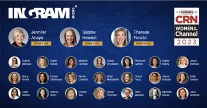 CRN Spotlights Twenty-Four Ingram Micro Executives on the 2023 Women of the Channel List; Honors Three to Power 100