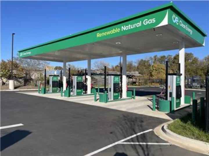 Clean Energy Opens Renewable Natural Gas Fueling Station in Baltimore