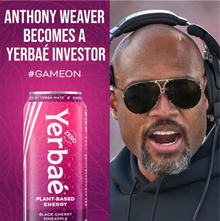 Yerbaé Welcomes Baltimore Ravens Coach Anthony Weaver to Its Team of Investors