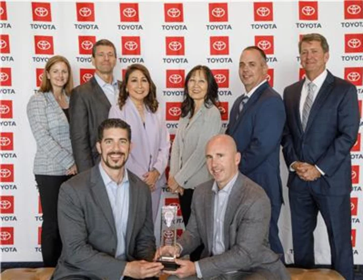 Ryder Receives Innovation Award from Toyota