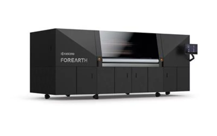 KYOCERA Announces FOREARTH, a New Sustainable Inkjet Textile Printer