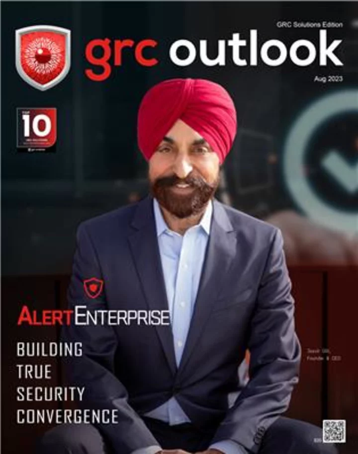 AlertEnterprise Selected by GRC Outlook as One of the Top GRC Solution Providers in 2023