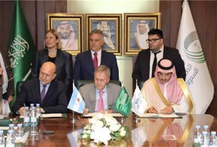 Saudi Fund for Development Signs $100 Million Loan Agreement to Support the Water Sector in Argentina