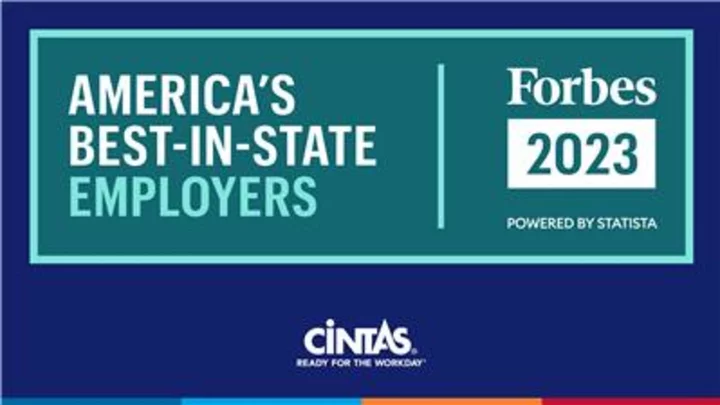 Forbes names Cintas among America’s Best-in-State Employers