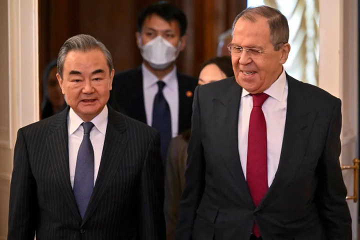 China and Russia’s Top Diplomats Vow to Deepen Coordination