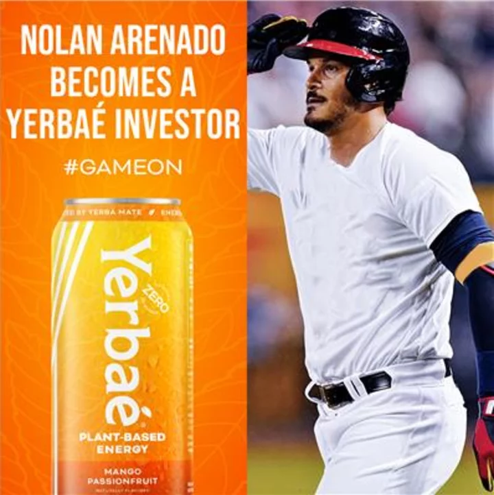 Yerbaé Welcomes Baseball Great Nolan Arenado to Its Team of Investors