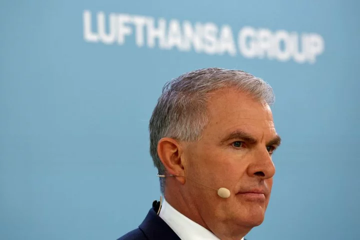 Lufthansa CEO heading to Rome to discuss ITA Airways deal -Ansa news agency