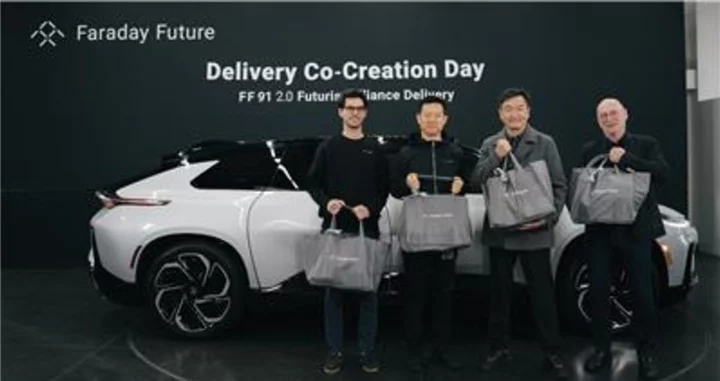 Faraday Future Delivers Latest FF 91 2.0 to Automotive Enthusiast and Purist Group Founder Sean Lee
