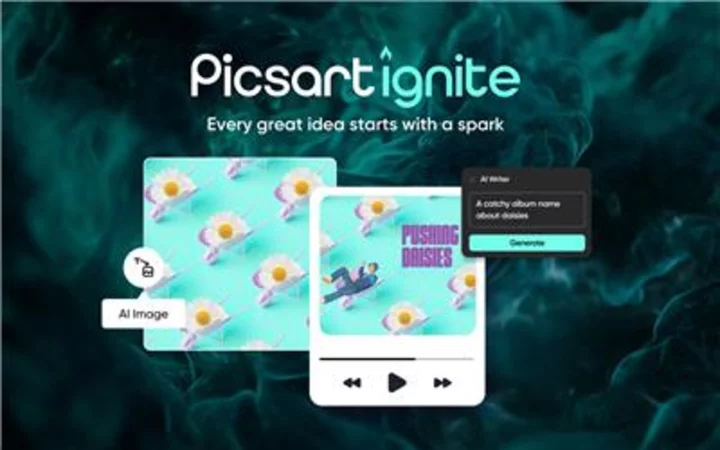 Picsart Launches ‘Ignite’, a Suite of 20+ Powerful AI Tools to Empower Every Creator from Marketer to Meme Maker
