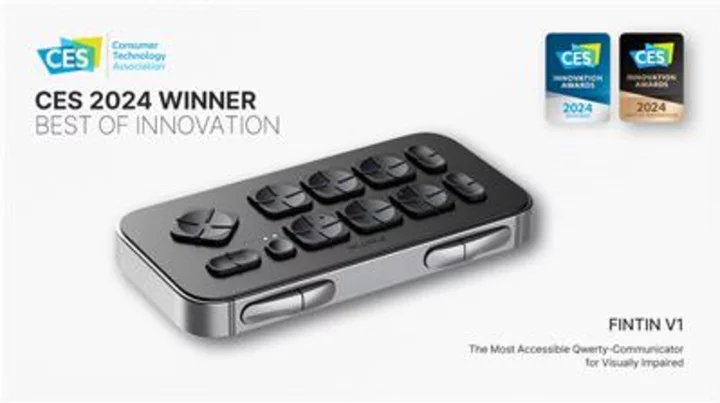 ONECOM’s FINTIN V1 Wins Best of Innovation at CES 2024: Transforming Smartphone Text Input for the Visually Impaired