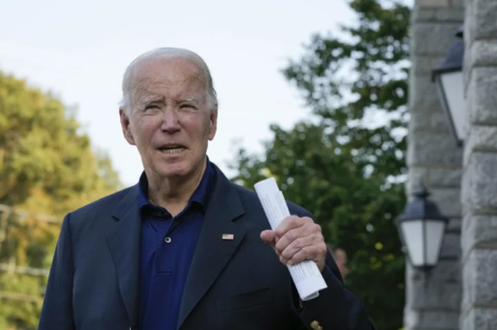 Biden heads to Philadelphia for a Labor Day parade and is expected to speak about unions' importance