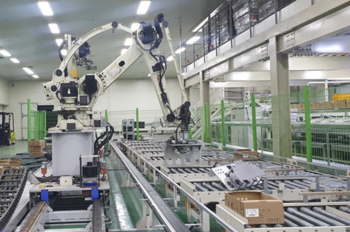An industrial robot crushed a worker to death at a vegetable packing plant in South Korea