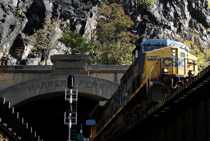 US railroads mostly on board with lawmakers' safety push-CSX CEO