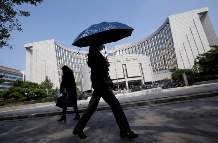 China's central bank structural policy tools rise to $959 billion at end-Sept