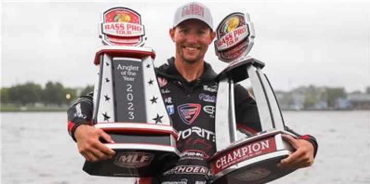 Rookie Matt Becker Clinches First MLF Bass Pro Tour Win and Angler of the Year at Minn Kota Stage Seven at Saginaw Bay Presented by Suzuki