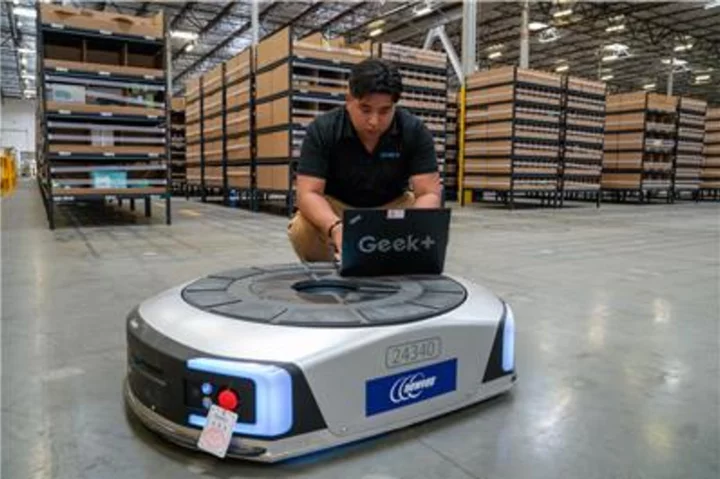 Newegg Implements Warehouse Robotics from Geek+