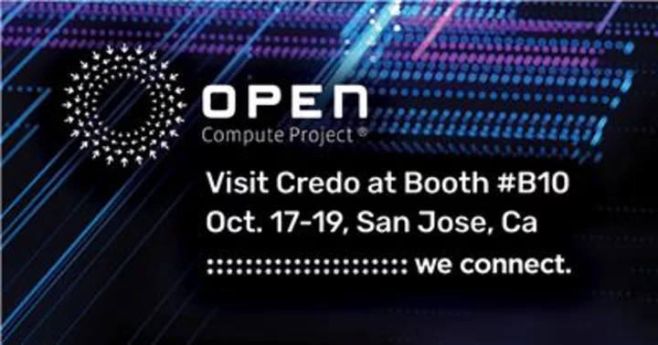 Credo to Showcase Datacenter AI, Compute and CXL at OCP Global Summit in San Jose