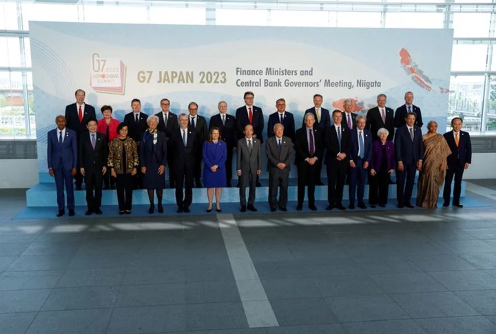 G7 finance chiefs agree on scheme to diversify global supply chain - draft communique