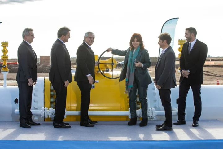 Argentina inaugurates key gas pipeline to reverse energy deficit