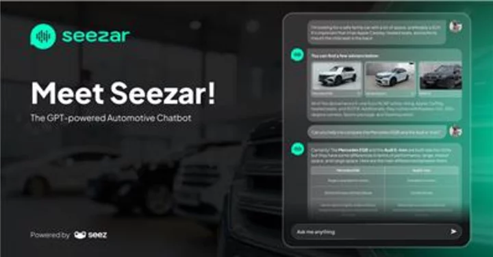 Seez launches the automotive industry's first GPT-powered chatbot for car dealerships in Europe and Middle East