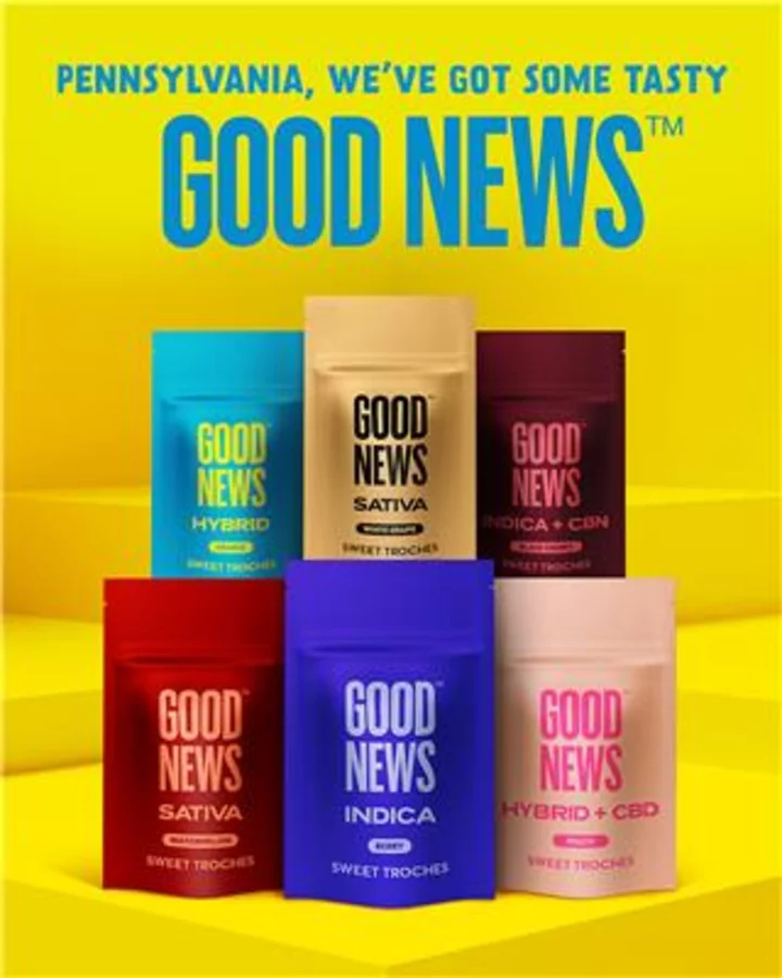 Cresco Labs Launches Good News Brand in Pennsylvania with New Sweet Troches