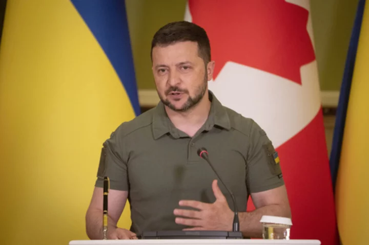 Zelenskyy says 'counteroffensive, defensive actions' taking place in Ukraine