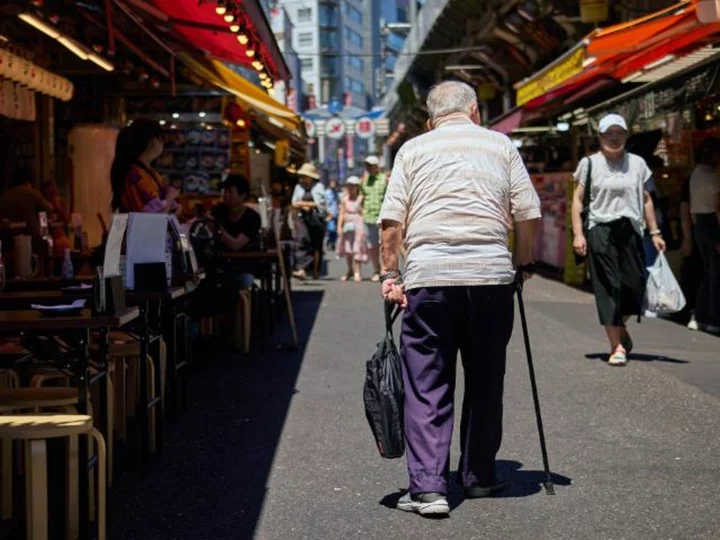 Japan says one in 10 residents are now octogenarians as nation turns gray