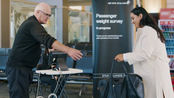 New Zealand airline is asking passengers to weigh in before their flights